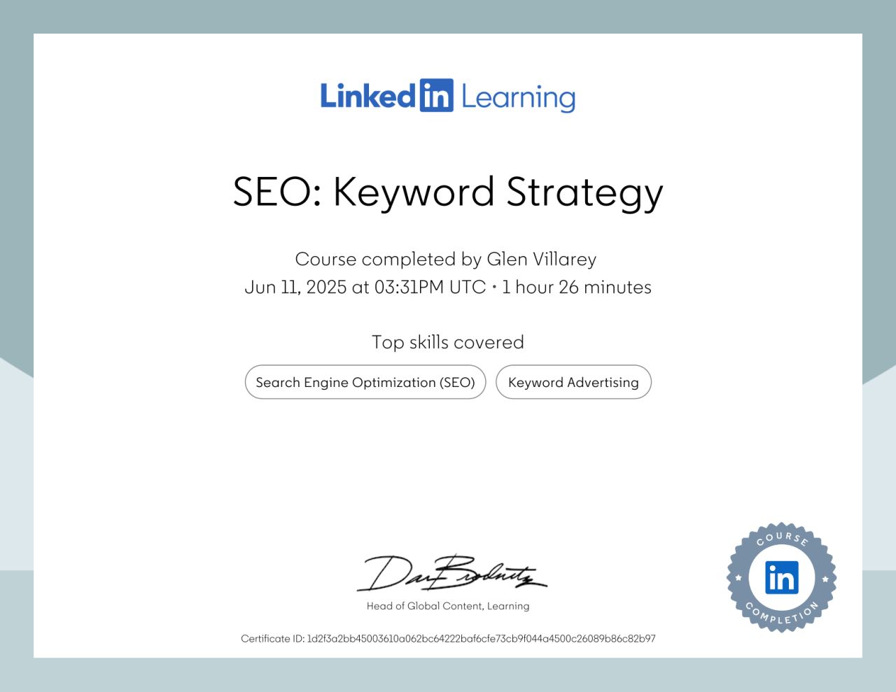 keyword strategy